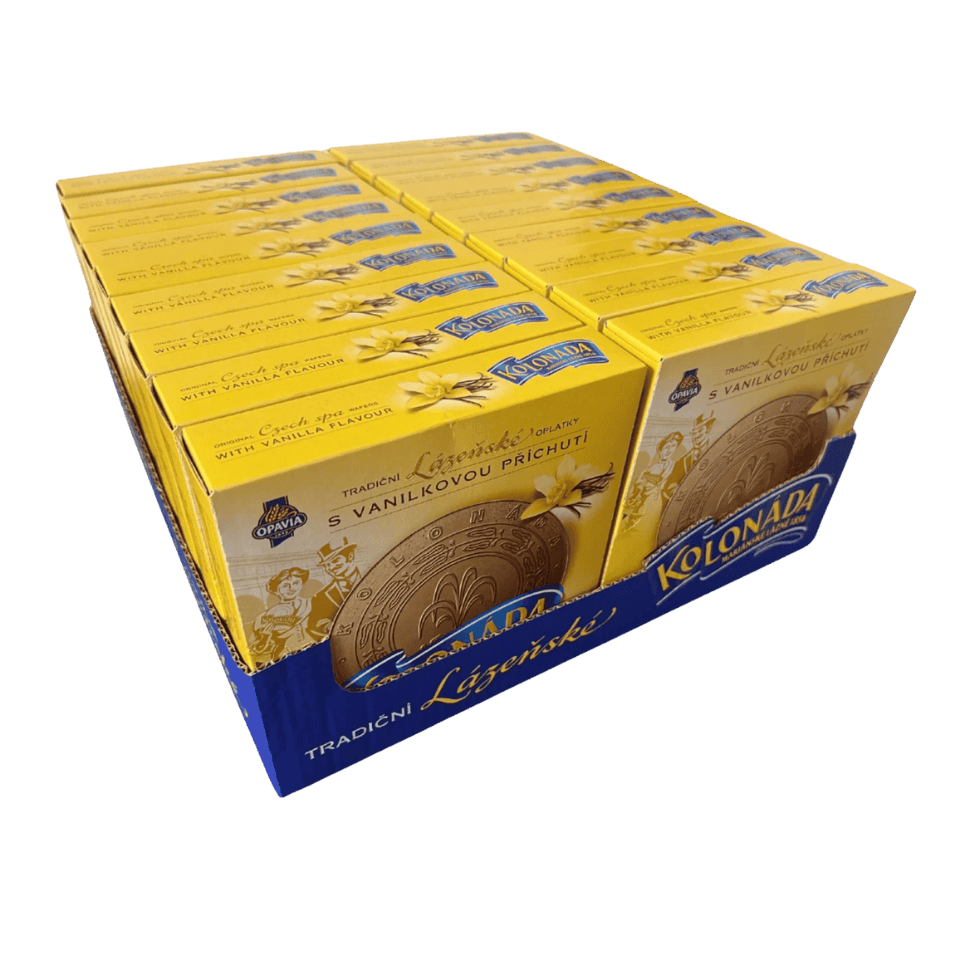 Opavia Kolonada Spa Wafers – Vanilla Pack of 18 pcs
