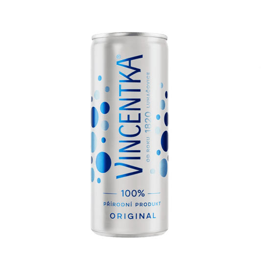 Vincentka Natürliches Mineralwasser 250 ml Dose