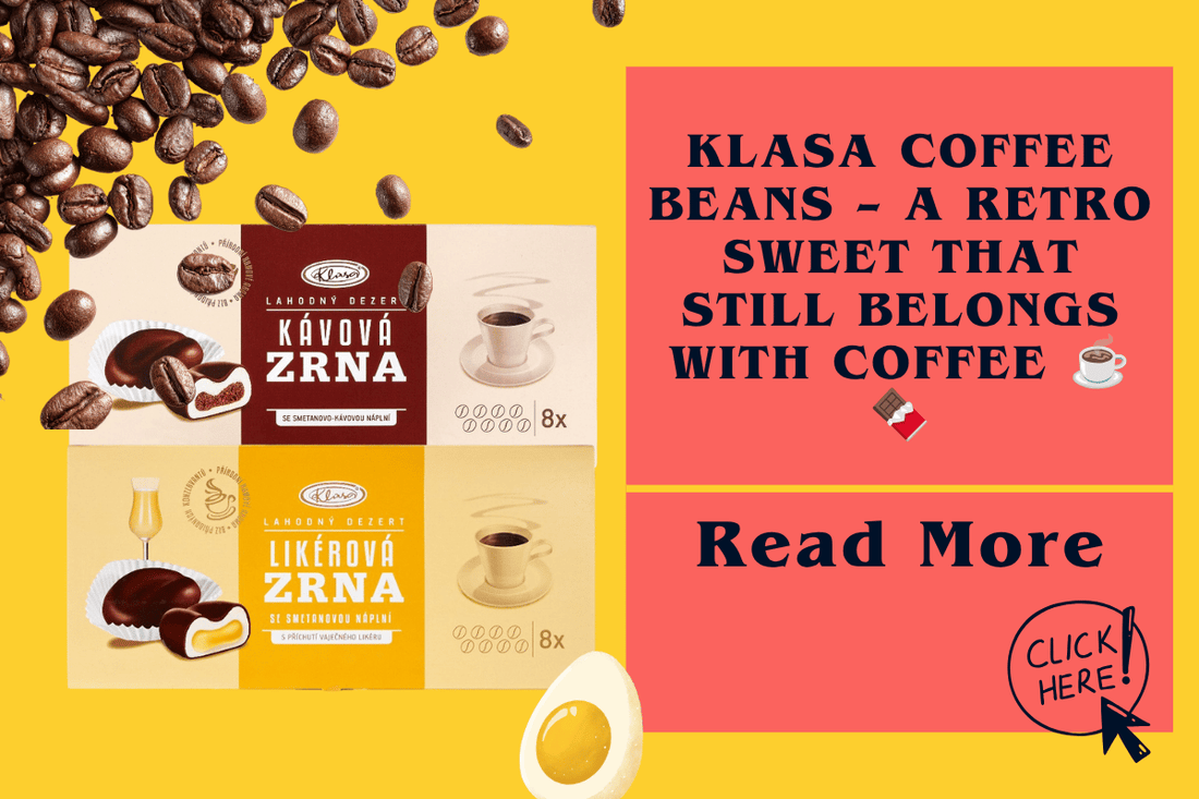 Klasa Coffee Beans – a retro sweet that still belongs with coffee ☕🍫