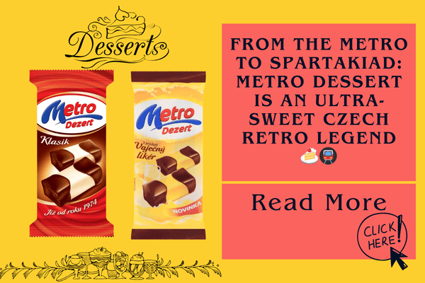 From the Metro to Spartakiad: Metro Dessert is an ultra-sweet Czech retro legend 🍰🚇