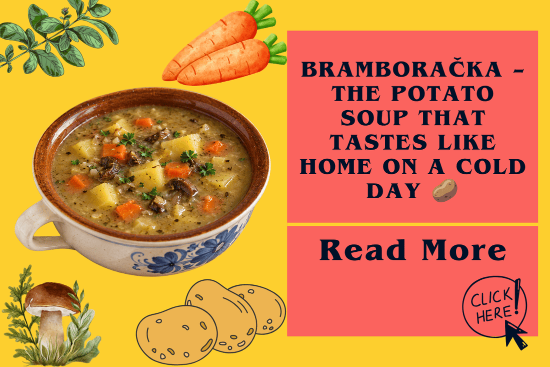Bramboračka – the potato soup that tastes like home on a cold day 🥔