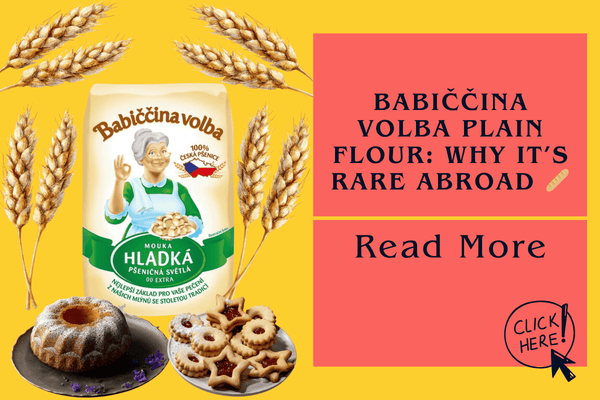 Babiččina volba plain flour: why it’s rare abroad 🥖