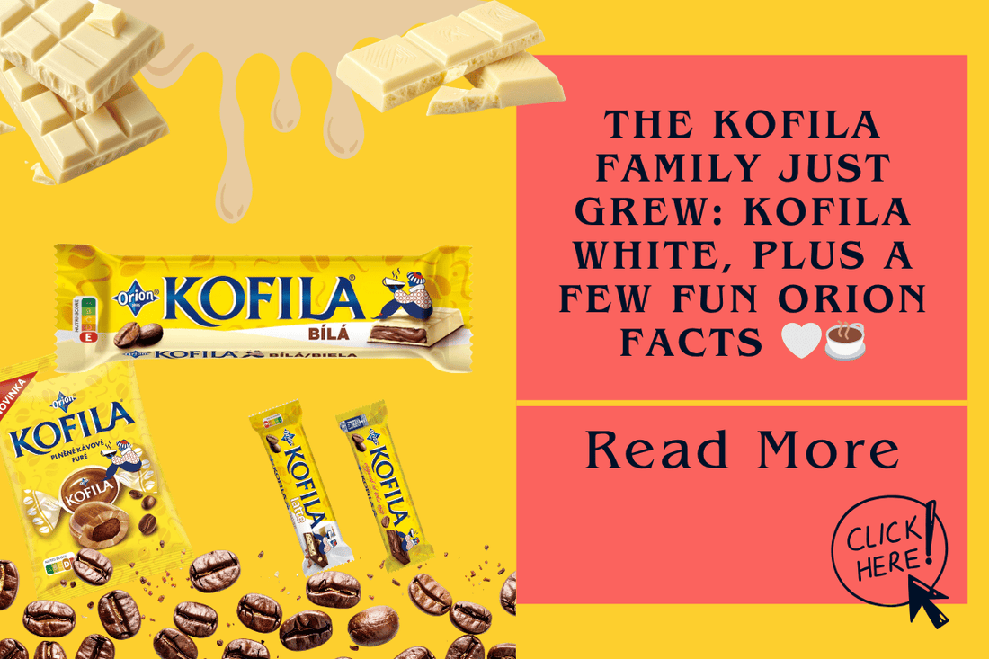 The Kofila family just grew: Kofila White, plus a few fun Orion facts 🤍☕