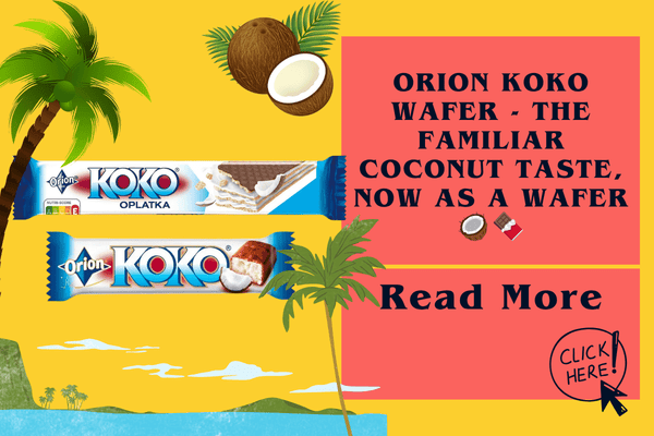 Orion Koko Wafer - the familiar coconut taste, now as a wafer 🥥🍫