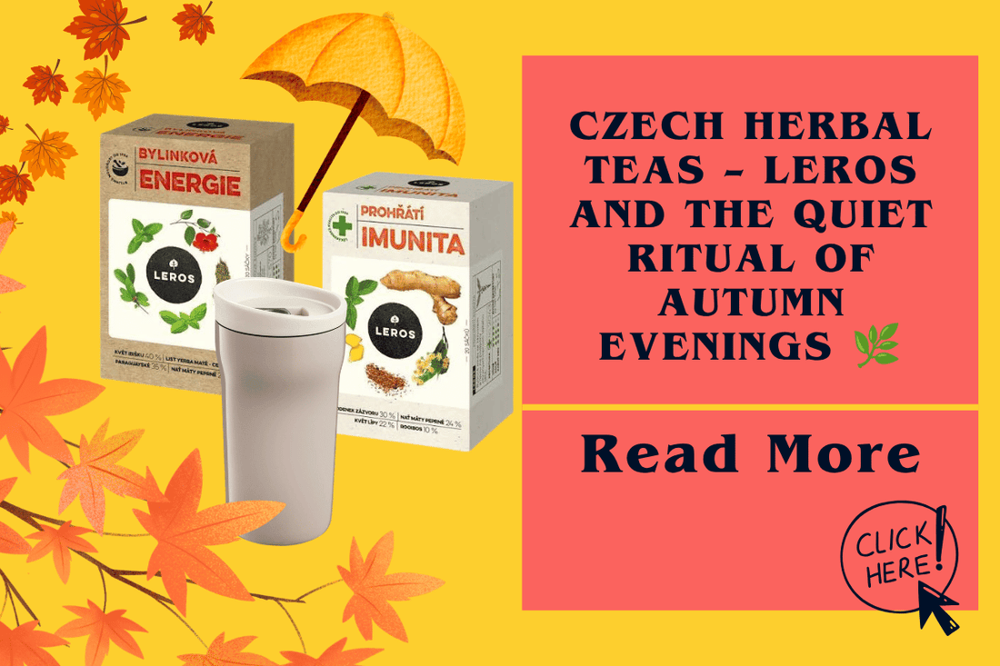 Czech herbal teas – Leros and the quiet ritual of autumn evenings 🌿