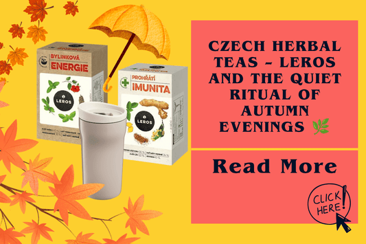 Czech herbal teas – Leros and the quiet ritual of autumn evenings 🌿