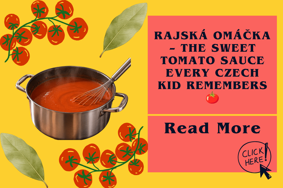 Rajská omáčka – the sweet tomato sauce every Czech kid remembers 🍅