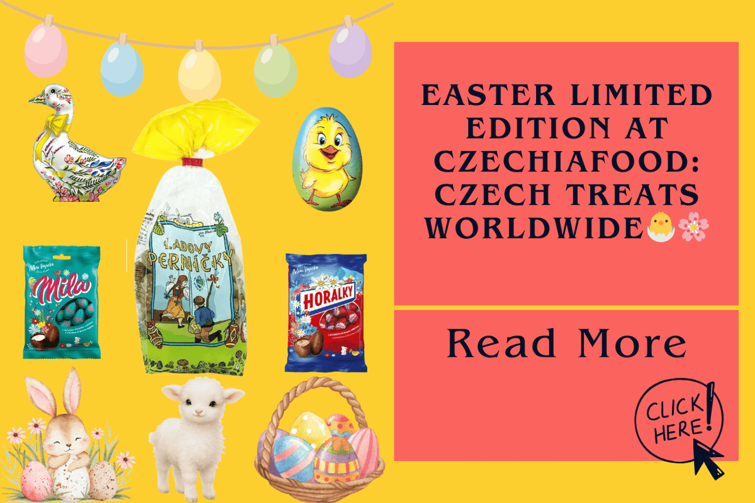 Easter Limited Edition at CzechiaFood: Czech treats that travel worldwide 🐣🌸