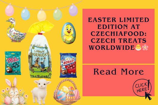 Easter Limited Edition at CzechiaFood: Czech treats that travel worldwide 🐣🌸