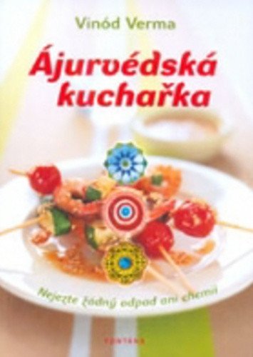Ájurvédská kuchařka book cover