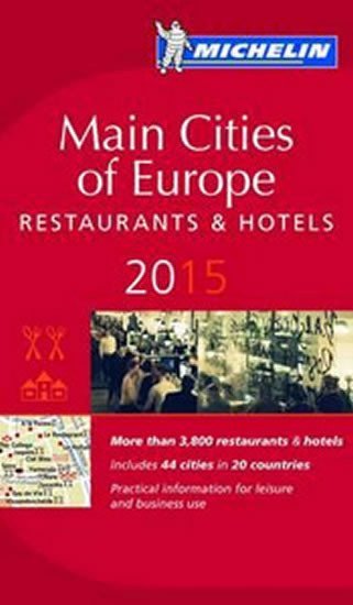 Main Cities of Europe MICHELIN Guide cover