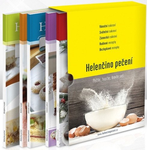 Helenčino pečení dárkový box book cover