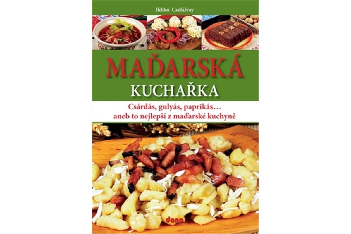 Maďarská kuchařka book cover