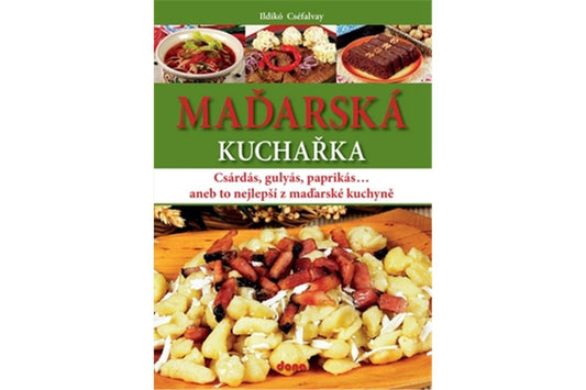 Maďarská kuchařka book cover