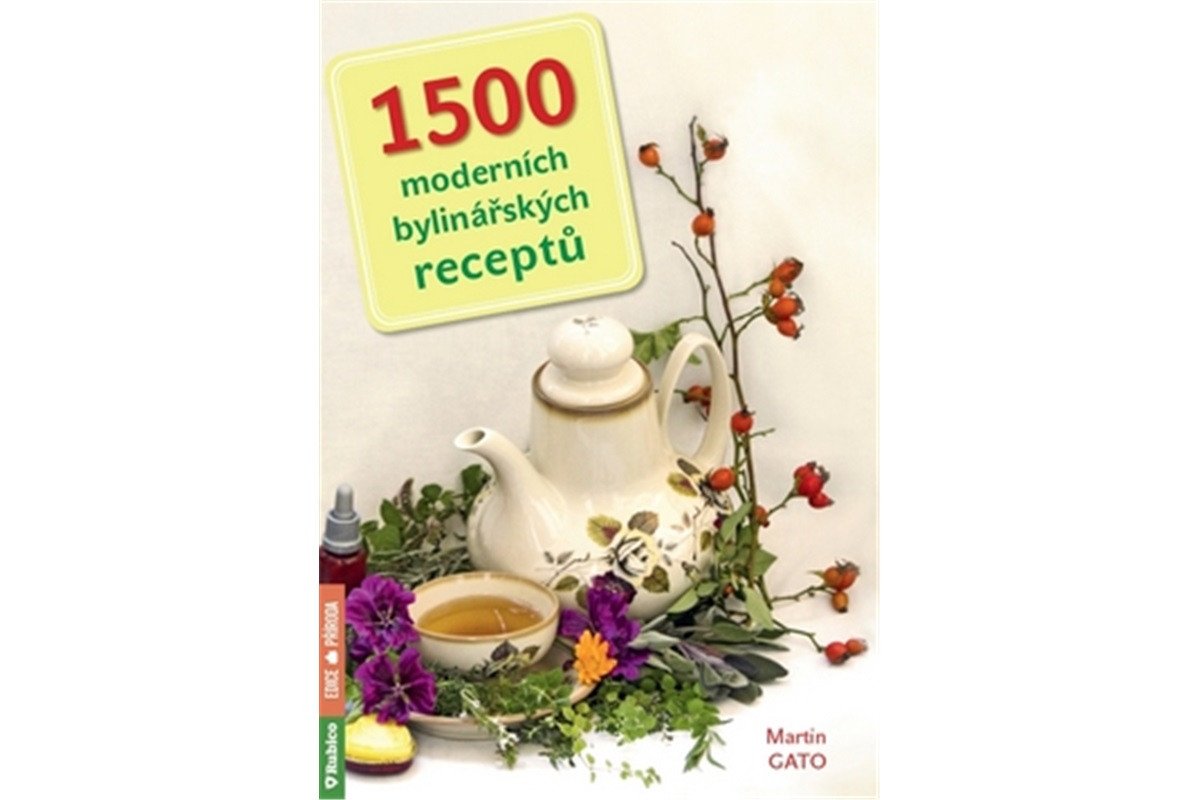 1500 moderních bylinářských receptů book cover