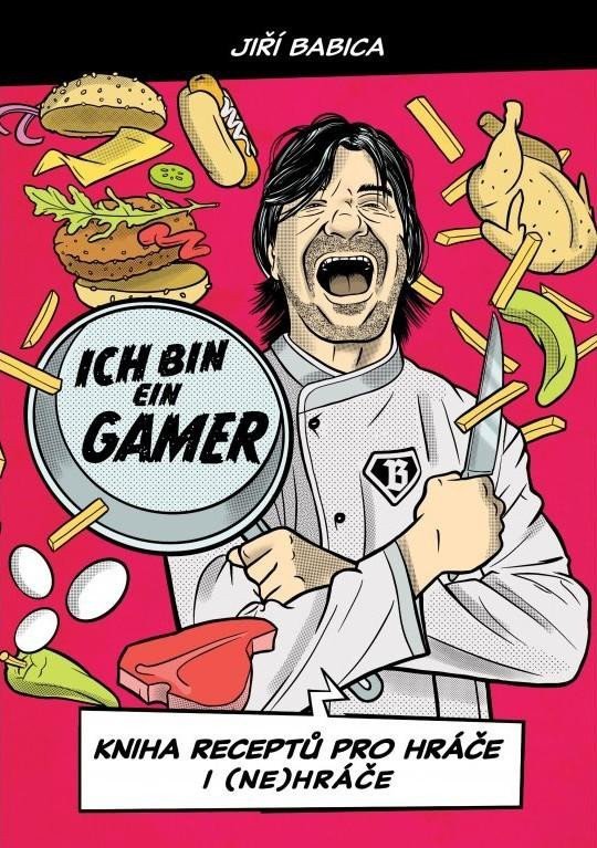 Komiksová kuchařka Ich bin ein Gamer book cover