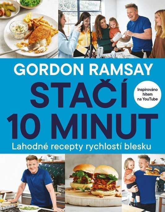 Gordon Ramsay Stačí 10 minut book cover