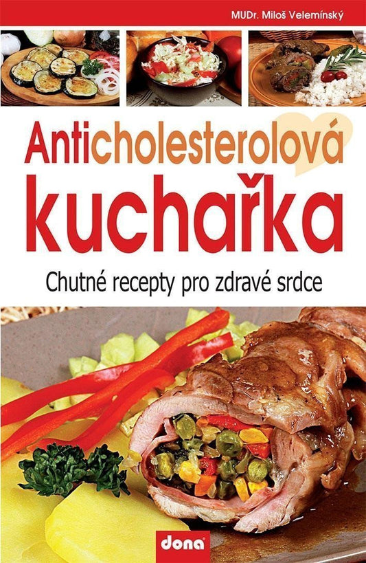 Anticholesterolová kuchařka book cover