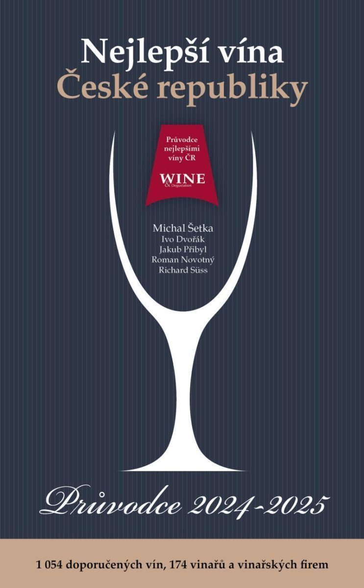 Best Wines of the Czech Republic 2024/2025 book cover