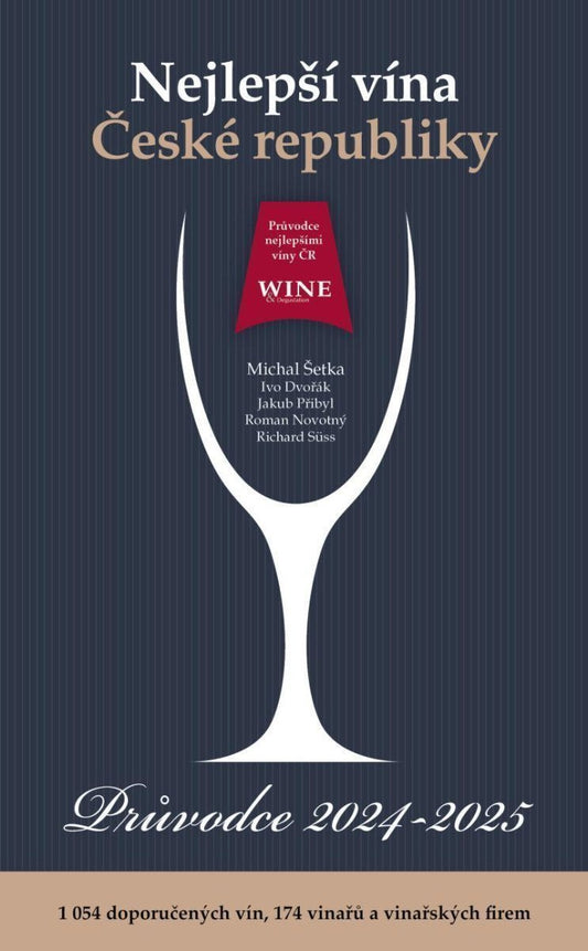 Best Wines of the Czech Republic 2024/2025 book cover