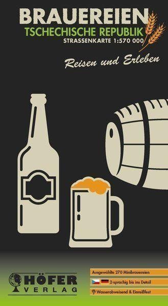 Czech Republic microbreweries road map cover