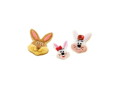 Tescoma Double-Sided Cookie Cutters Bunnies Delicia, 4 Sizes