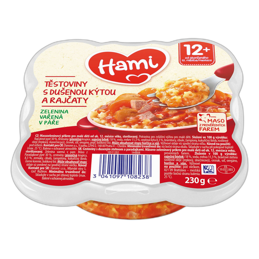 Hami Malý Gurmán Pasta with Braised Ham & Tomato