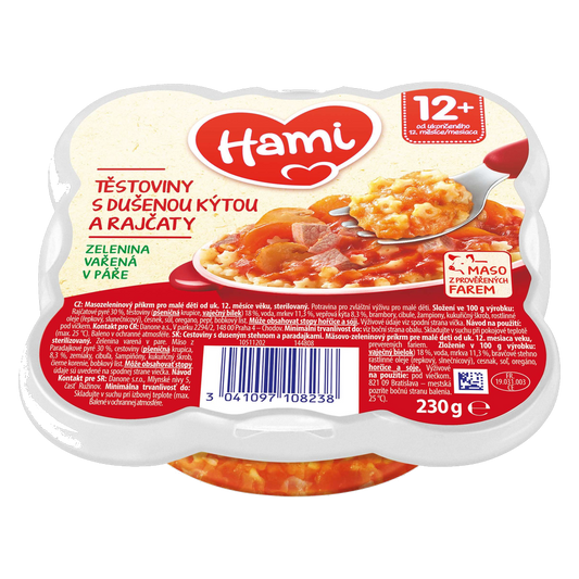 Hami Malý Gurmán Pasta with Braised Ham & Tomato