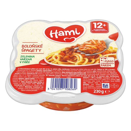 Hami Bolognese Spaghetti Toddler Meal