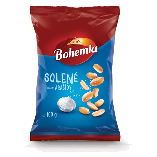 Bohemia Salted Roasted Peanuts 100g