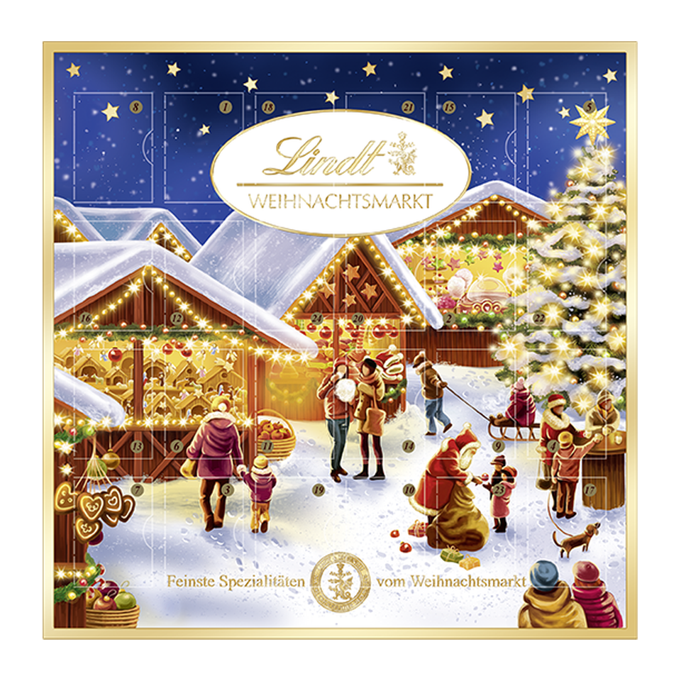 Lindt Advent Calendar Christmas Market