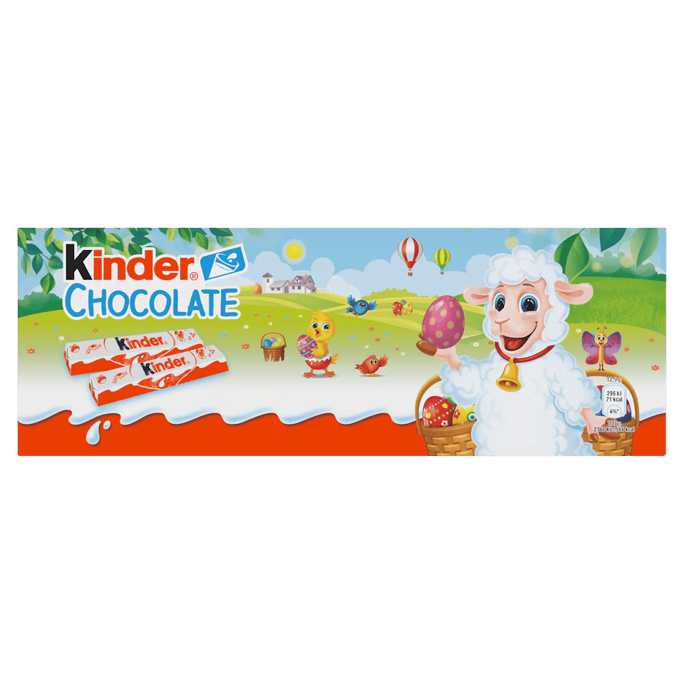 Kinder Easter Chocolate Bars (Assorted Designs)