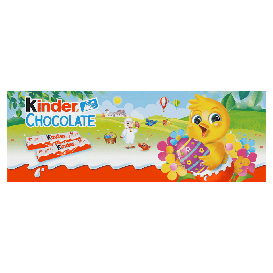 Kinder Easter Chocolate Bars (Assorted Designs)