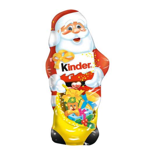 Kinder Santa Claus Hollow Milk Chocolate Figure with Milk Cream