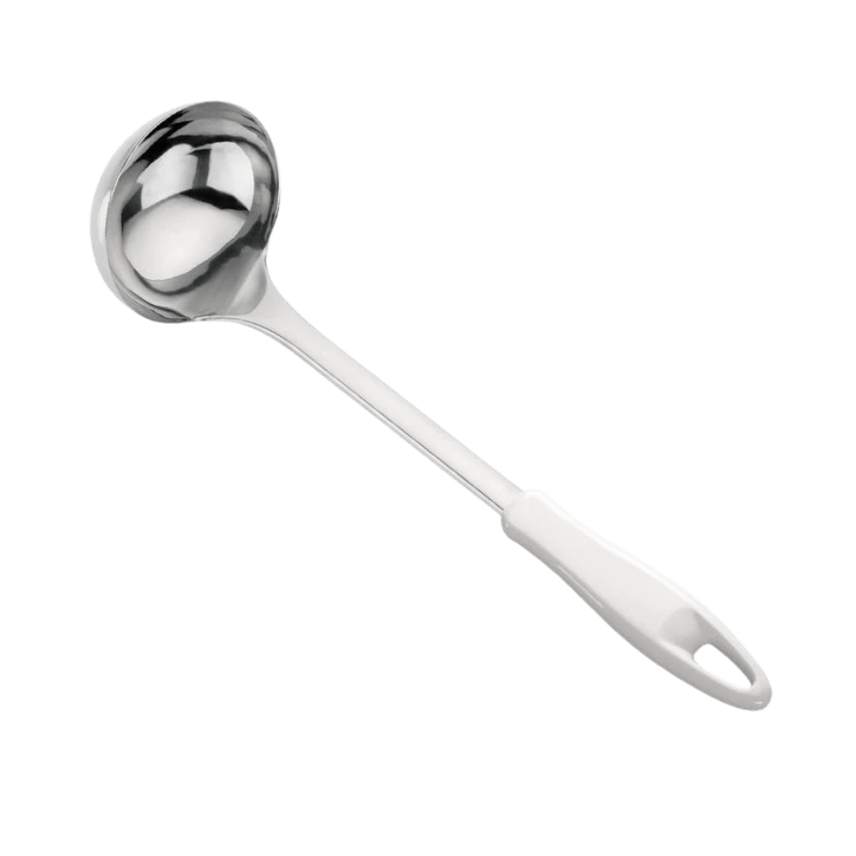 Tescoma Presto GT Stainless Steel Ladle - 33.2 Cm, Heat-Resistant Nylon Handle, Dishwasher Safe, Non-Stick Coating