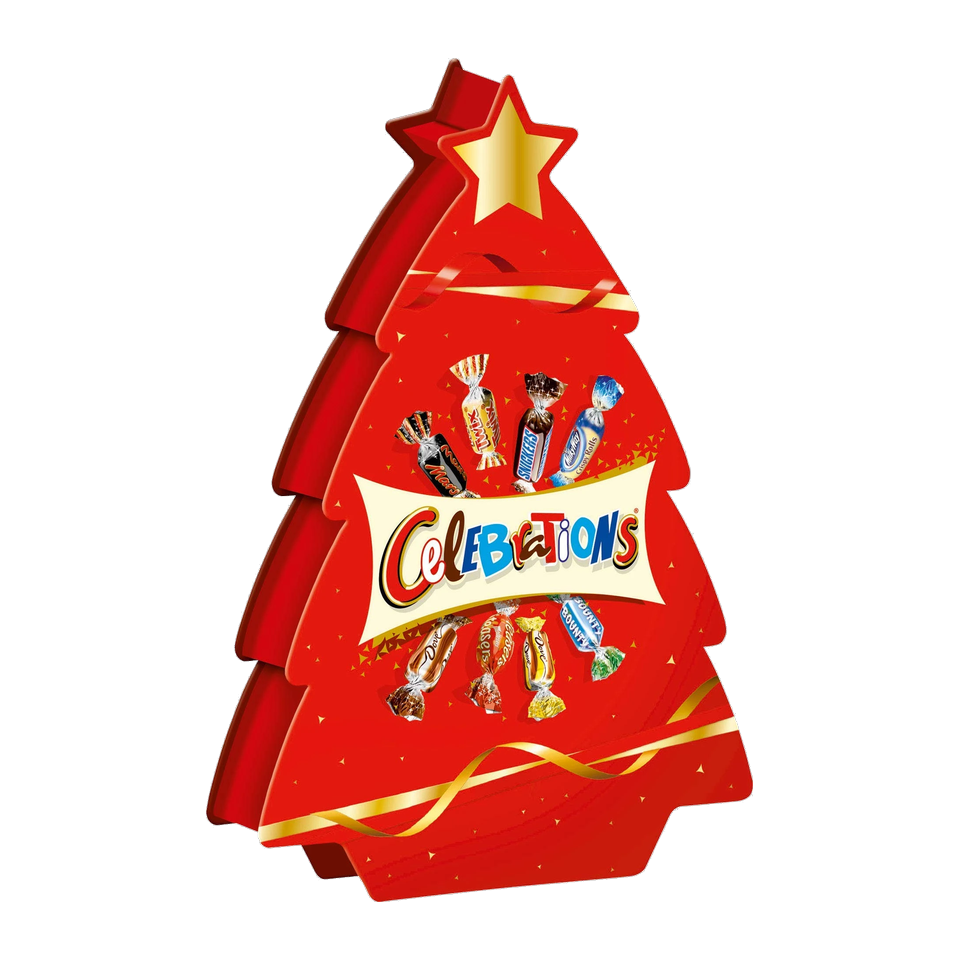 Celebrations Christmas Tree Gift Box