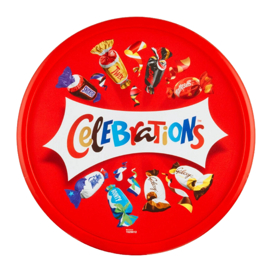 Celebrations Christmas Tin