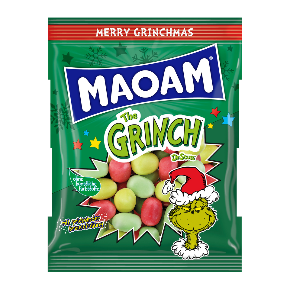 Haribo Maoam Grinch Chewy Candies