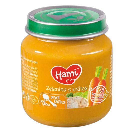 Hami Vegetables with Turkey First Spoon Baby Meal