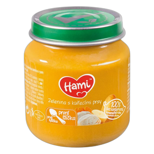 Hami Vegetables with Chicken Breast First Spoon Baby Meal