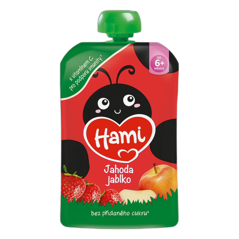 Hami Apple, Banana & Strawberry Baby Puree