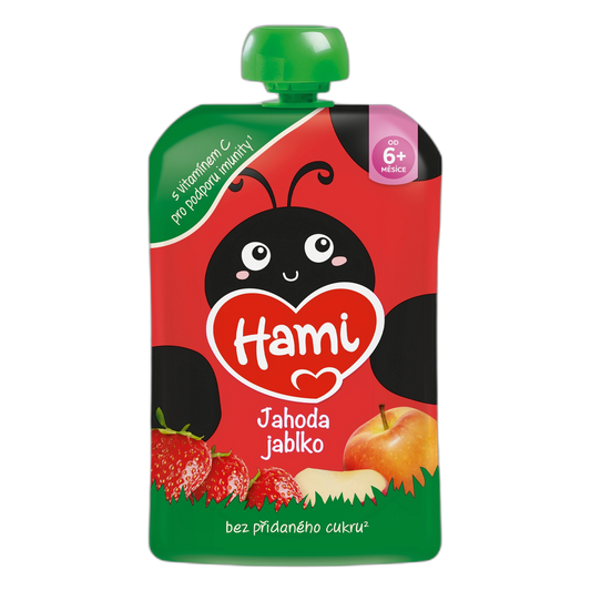 Hami Apple, Banana & Strawberry Baby Puree