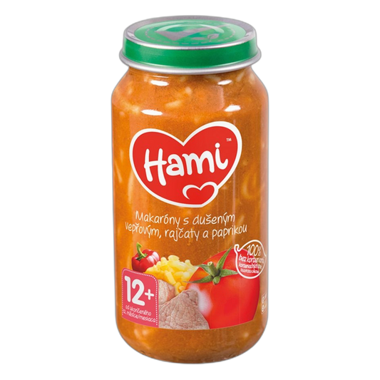 Hami Macaroni with Pork, Tomato & Pepper Baby Meal