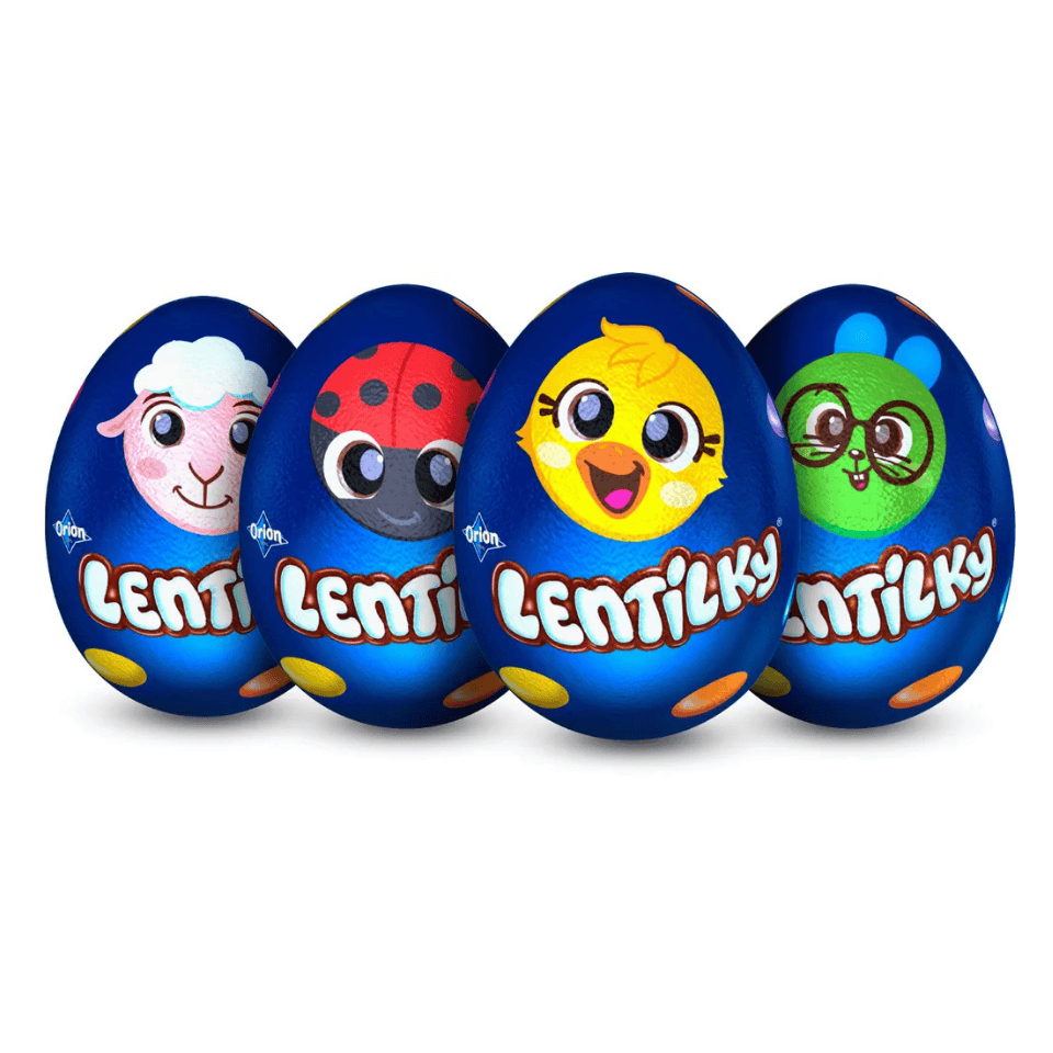 Orion Lentilky Chocolate Egg