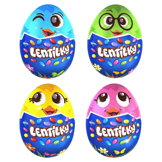 Orion Lentilky Chocolate Egg