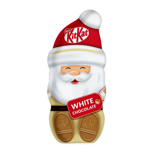 KitKat White Chocolate Santa Figure