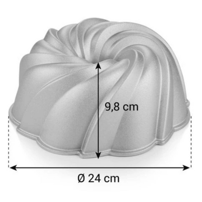 Tescoma Tall bundtform pan DELÍCIA¤24cm,pinwheel