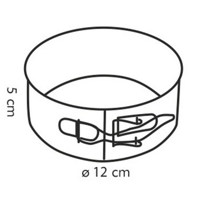 Tescoma Springform tart pan DELÍCIA ¤ 12 cm