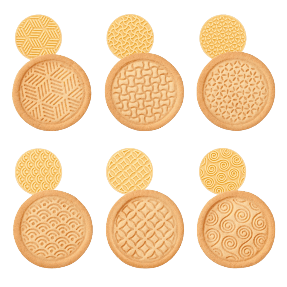Tescoma Cookie stamp DELÍCIA, 6 patterns