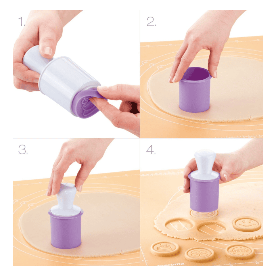 Tescoma Cookie stamp DELÍCIA, 6 party patterns